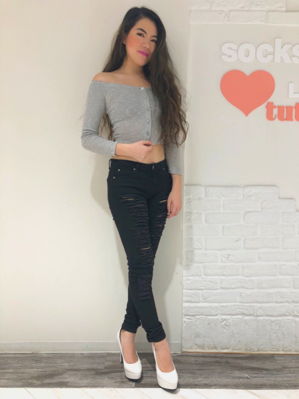 「CLASSのアイテム（その他パンツ、ブラック系）」を使った、class_staffcodeさん（レディース・165cm）の冬コーディネートの1枚目の写真