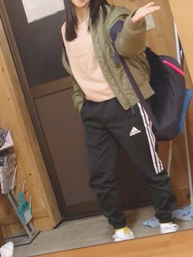 「le coq sportif」｜Noiさん（レディース・147cm）の春コーディネート