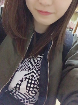 「Right-on（ライトオン）のアイテム（ブルゾン）」を使った、Yukkoさん（レディース・153cm）の冬コーディネート