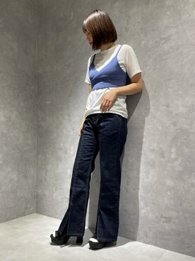 「pageboy」｜suuu さん（レディース・165cm）の春コーディネート