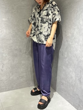 「pageboy」｜suuu さん（レディース・165cm）の夏コーディネート