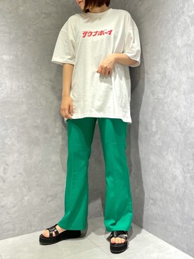 「pageboy」｜suuu さん（レディース・165cm）の夏コーディネート