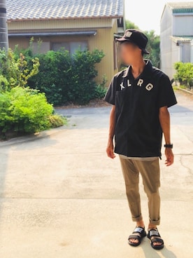 「アイテム（タンクトップ）」を使った、y.sさん（メンズ・169cm）の夏コーディネート
