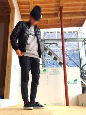 「アイテム（その他パンツ）」を使った、y.sさん（メンズ・169cm）の冬コーディネート