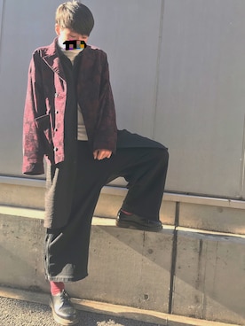 「アイテム（ブルゾン）」を使った、kaっすさん（メンズ・175cm・10代）の冬コーディネート