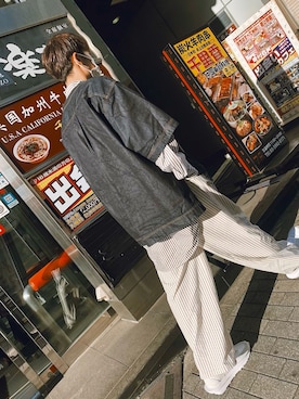 「sacai」｜kaっすさん（メンズ・175cm・10代）の春コーディネート