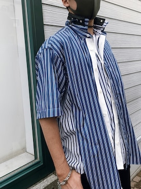 「sacai」｜kaっすさん（メンズ・175cm・10代）の夏コーディネート