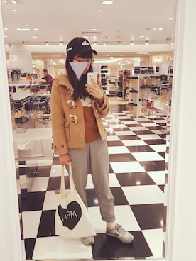 🍪norabearさん（レディース・160cm）の冬コーディネート