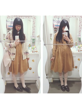 「IORI（イオリ）のアイテム」を使った、🍪norabearさん（レディース・160cm）の春コーディネート