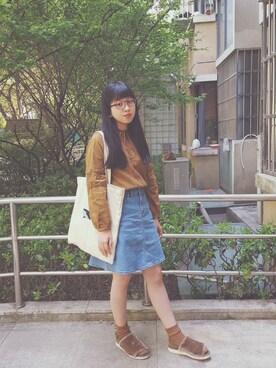 🍪norabearさん(レディース・160cm)の春コーディネート