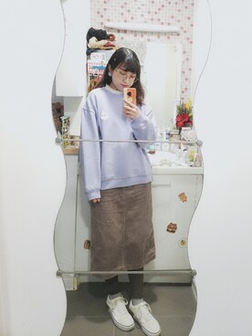 🍪norabearさん（レディース・160cm）の冬コーディネート
