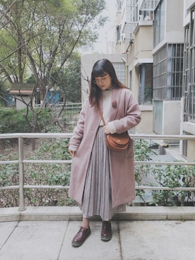 🍪norabearさん（レディース・160cm）の冬コーディネート