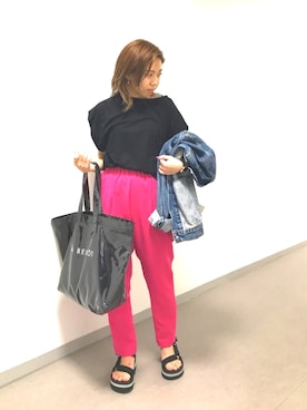 Erikaさん（レディース・149cm）の春コーディネート