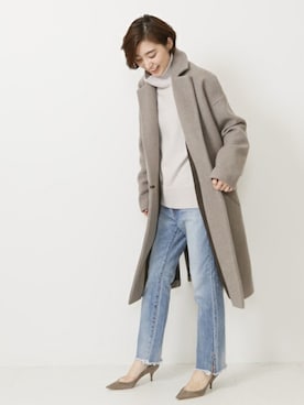 「NINA RICCI（ニナリッチ）のアイテム」を使った、KANAさん（レディース・160cm）の秋コーディネート