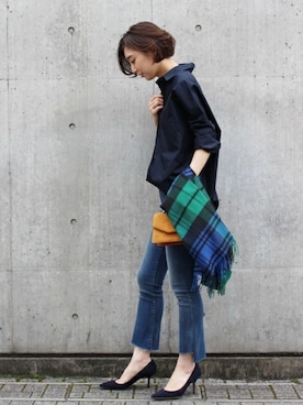 KANAさん(レディース・160cm)の冬コーディネート