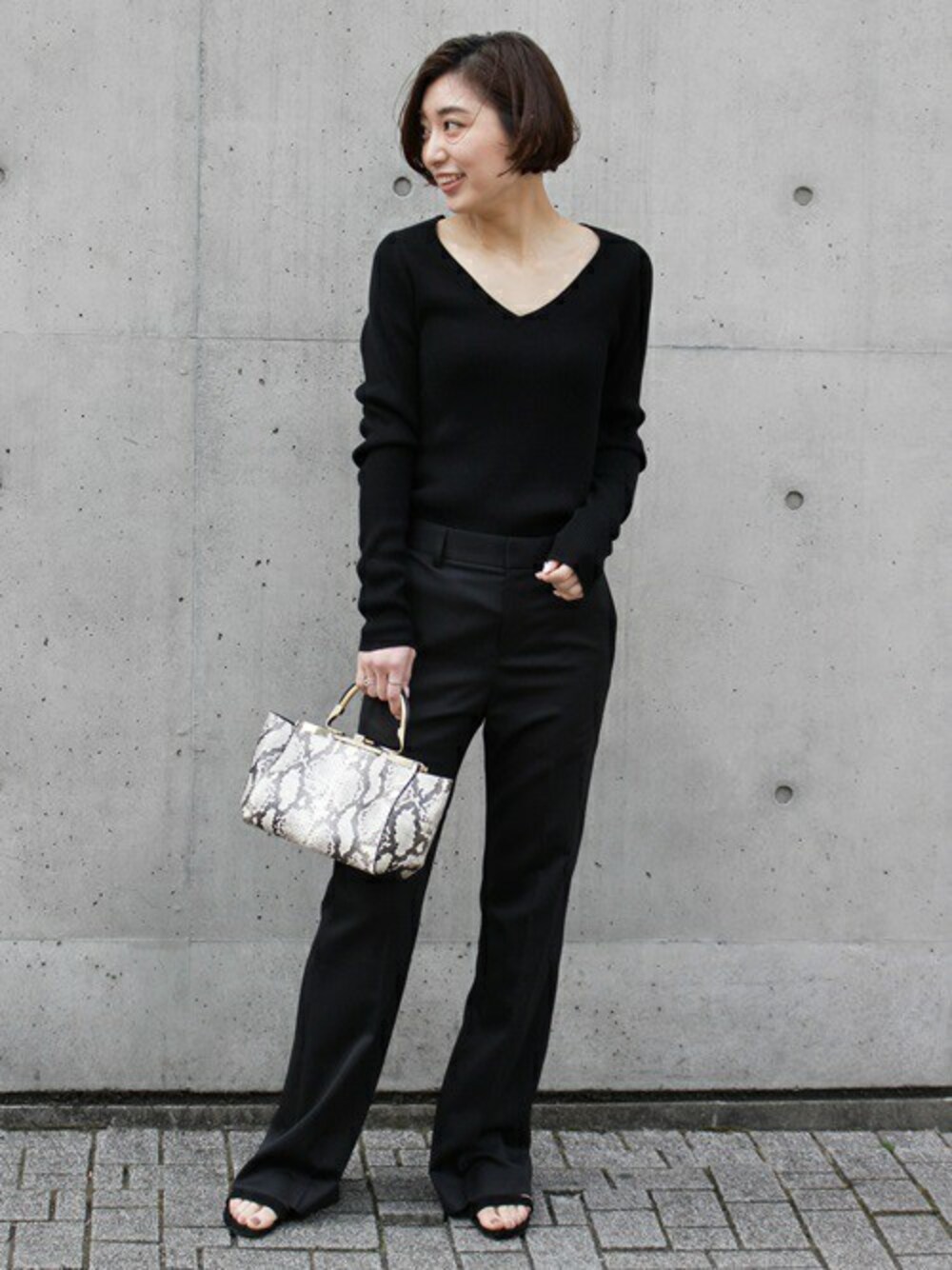 DEUXIEME CLASSE - Deuxieme Classe PAN U V ネックニット◆ Deuxieme Classe（ドゥーズィエムクラス）の「PAN U V ネック