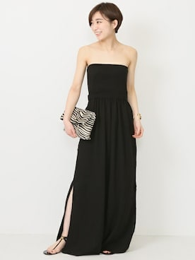 「VICINI（ヴィッチーニ）のアイテム」を使った、KANAさん（レディース・160cm）の春コーディネート