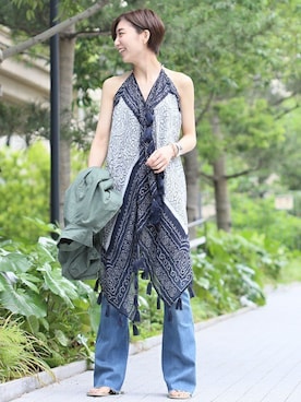 KANAさん（レディース・160cm）の夏コーディネート