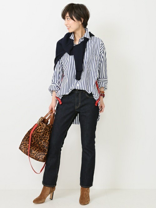 ◆新品未使用◆Deuxieme Classe×AMERICANA ラガーシャツ AMERICANA/アメリカーナ】別注 ボーダーラグビーシャツ（Tシャツ