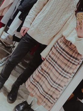 こたなつさん(レディース・162cm)の冬コーディネート