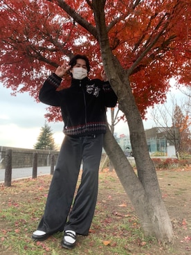「ラグジュアリーストリート」｜「アイテム（その他アウター）」を使った、たけちゃさん（メンズ・169cm）の冬コーディネート