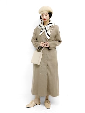 「LVEU.（ラブユ.）のアイテム（財布/小物）」を使った、LVEU.さん（レディース・163cm）の春コーディネート