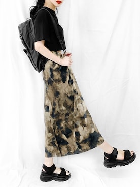 LVEU.さん（レディース・163cm）の夏コーディネート