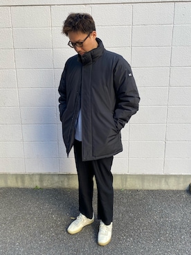 「DENHAM（デンハム）のアイテム（ジャケット/アウター）」を使った、yoncraさん（メンズ・180cm）の冬コーディネート