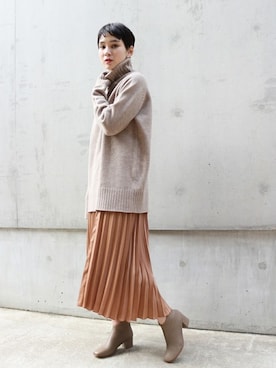 TOYAMAさん（レディース・165cm）の冬コーディネート