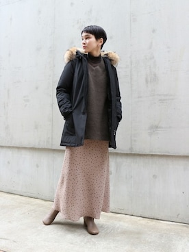 TOYAMAさん(レディース・165cm)の冬コーディネート