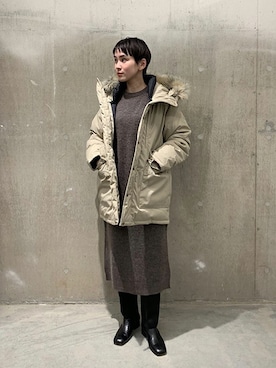 TOYAMAさん(レディース・165cm)の冬コーディネート