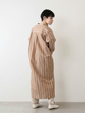 「REMME（レメ）のアイテム（パンプス）」を使った、TOYAMAさん（レディース・165cm）の春コーディネート