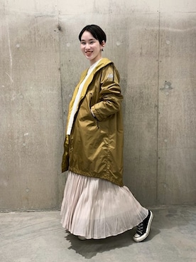 「Cape HEIGHTS（ケープハイツ）のアイテム」を使った、TOYAMAさん（レディース・165cm）の春コーディネート