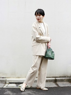 TOYAMAさん（レディース・165cm）の春コーディネート