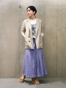 TOYAMAさん(レディース・165cm)の春コーディネート