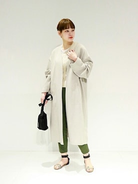 「BAGSINPROGRESS」｜TOYAMAさん（レディース・165cm）の春コーディネート