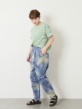 「LEMINOR（ルミノール）のアイテム」を使った、TOYAMAさん（レディース・165cm）の春コーディネート