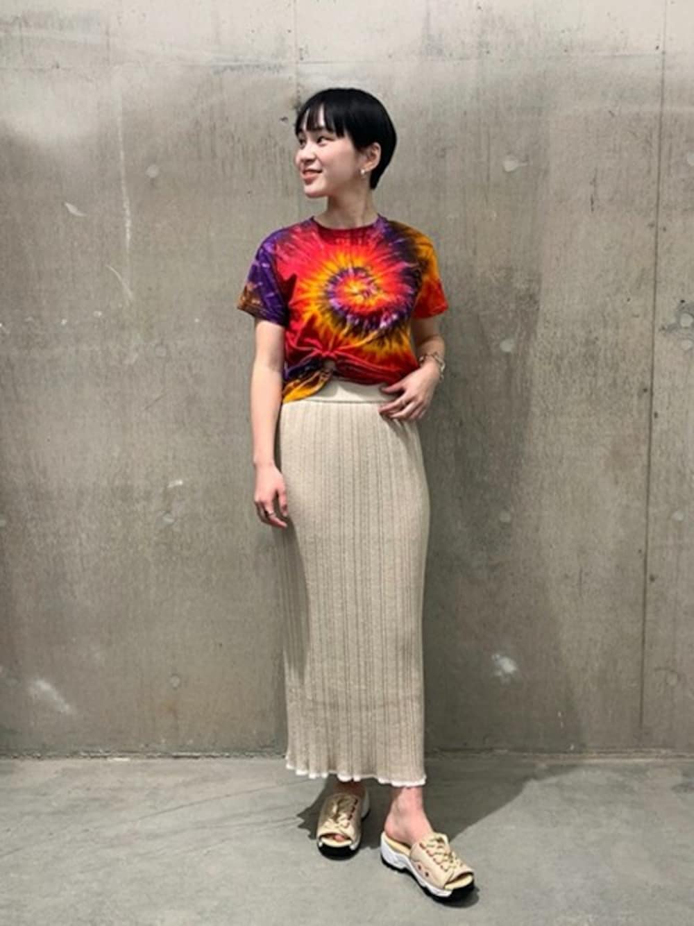 COLLINA STRADA コリーナ ストラーダ ダメージ加工ノースリーブトップス  ホワイト XS COLLINA STRADA / コリーナ ストラーダ | RADD LOUNGE