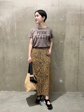 「arron（アローン）のアイテム」を使った、TOYAMAさん（レディース・165cm）の春コーディネート
