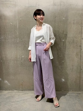 「JANESMITH（ジェーンスミス）のアイテム」を使った、TOYAMAさん（レディース・165cm）の春コーディネート