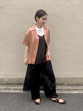 TOYAMAさん(レディース・165cm)の夏コーディネート