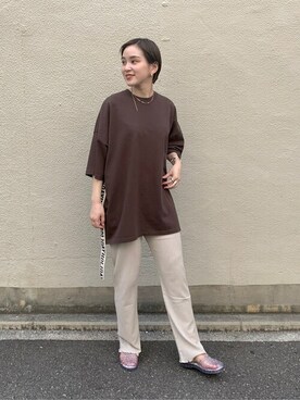 「melissa（メリッサ）のアイテム」を使った、TOYAMAさん（レディース・165cm）の夏コーディネート