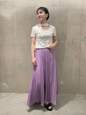 「suicoke（スイコック）のアイテム」を使った、TOYAMAさん（レディース・165cm）の夏コーディネート