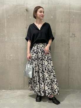 TOYAMAさん（レディース・165cm）の夏コーディネート