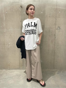 TOYAMAさん（レディース・165cm）の夏コーディネート