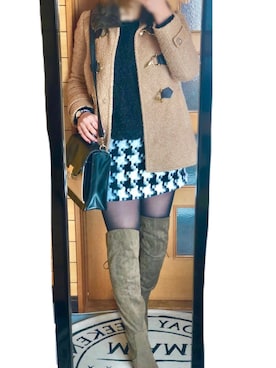 「アイテム（ピアス（両耳用））」を使った、aya...さん（レディース・156cm・20代）の冬コーディネート