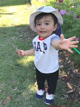 so_cさん（キッズ・80cm）の秋コーディネート