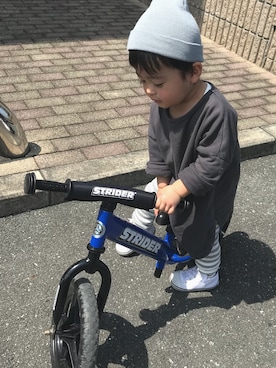 so_cさん（キッズ・90cm）の春コーディネート