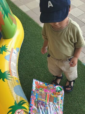 so_cさん（キッズ・80cm）の夏コーディネート