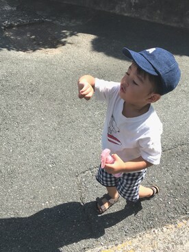 so_cさん（キッズ・80cm）の夏コーディネート